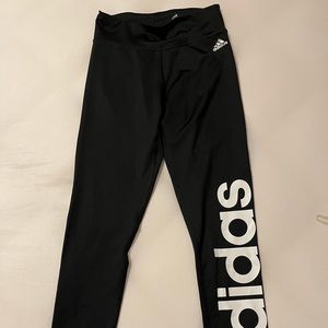 Adidas women’s black leggings